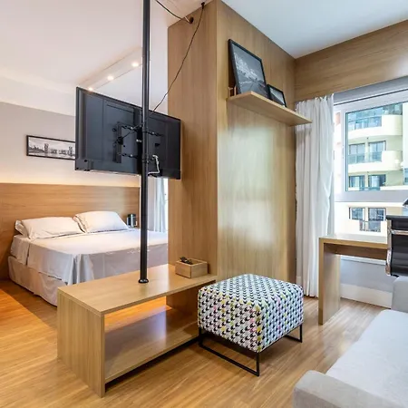 Incrivel Studio 601B - Batel Cwb Melhor Localizacao Curitiba Exterior photo
